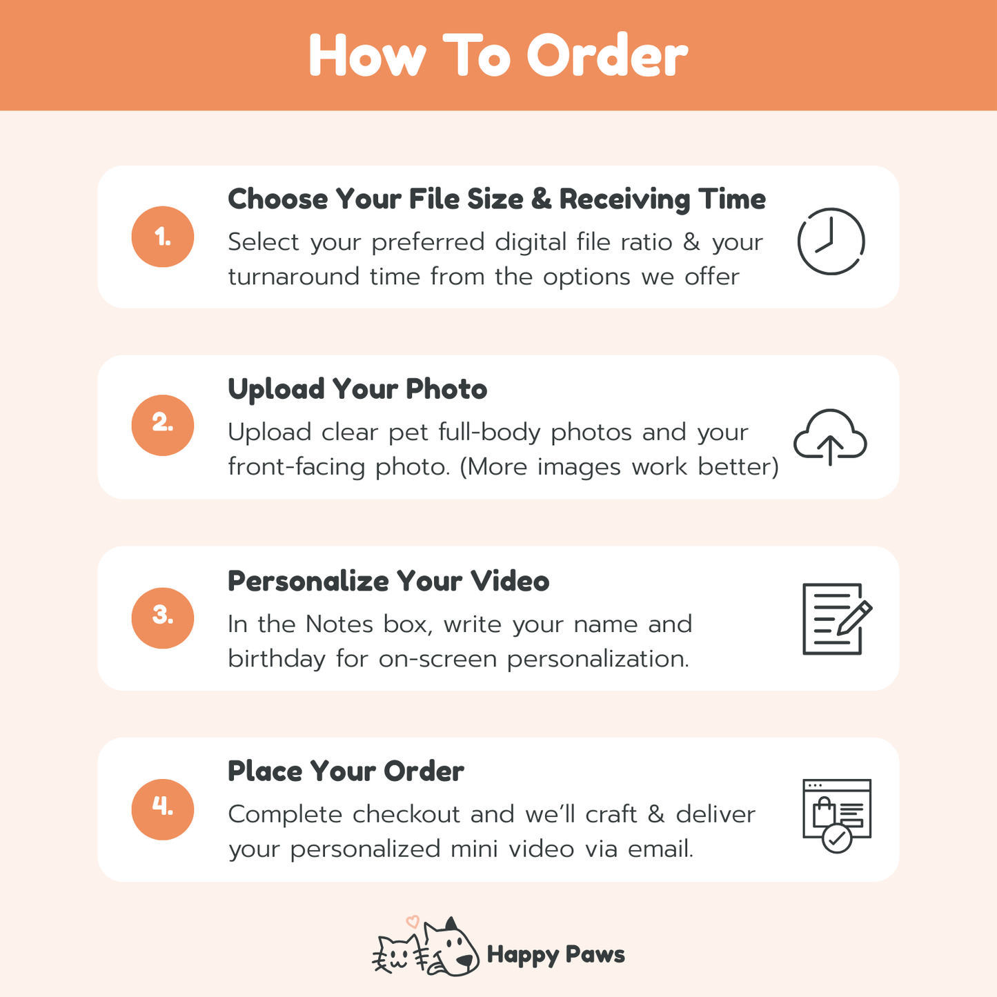 Meaningful Birthday Mini Movie From Your Pet